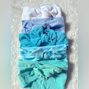 5 baby girl head bands